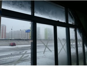 Продажа и Монтаж автоматической двери DORMAKABA Обьект Магазин Петрович .  д. Боброво 4 двери